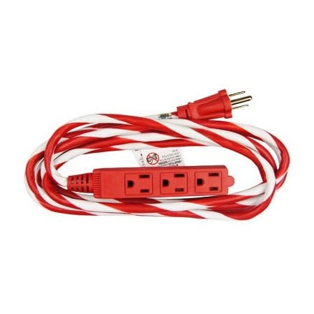 Kab Enterprise SJTW; SJTOW Extension Cord, 16 AWG, 14 AWG, 12 AWG, Indoor/Outdoor, 16/3, 14/3, 12/3, 3 Outlets KAB2/KAB2F3